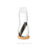 Carafe filtrante individuelle verre 800 ml