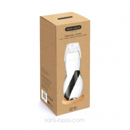 Carafe filtrante individuelle verre 800 ml