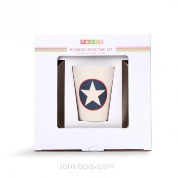 Set vaisselle biodégradable - Navy Star 2