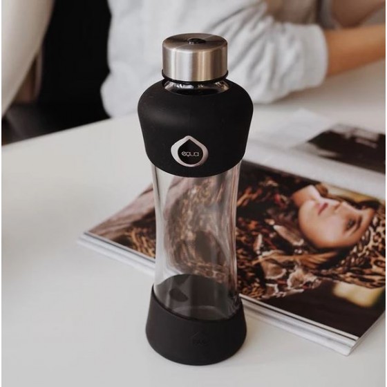 Gourde verre 550 ml BLACK