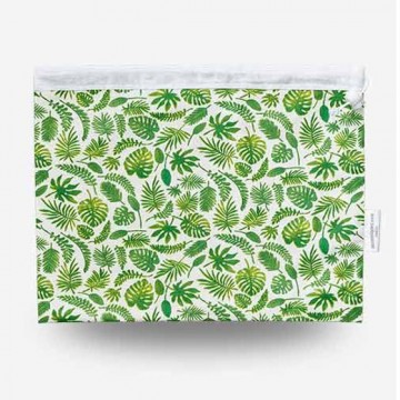 Sac à salades - Modèle - Feuillage vert 2