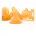 Lot de 2 tétines débit lent 0-3 mois