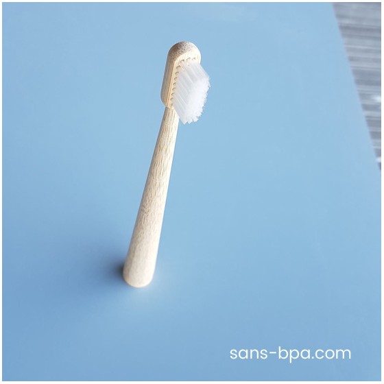 Brosse à dents bambou - CONICOLOR - Clear