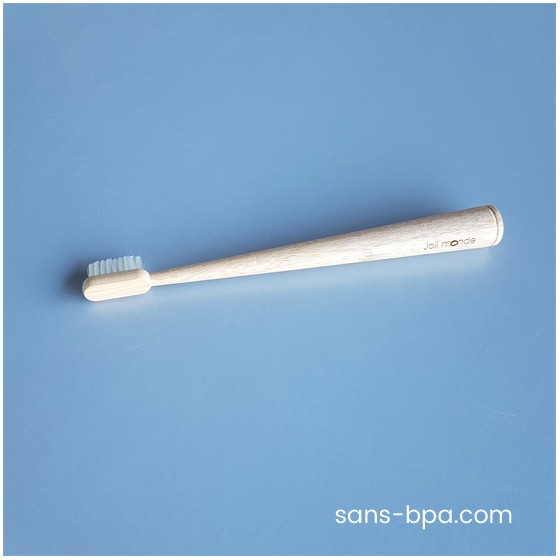 Brosse à dents bambou - CONICOLOR - Clear
