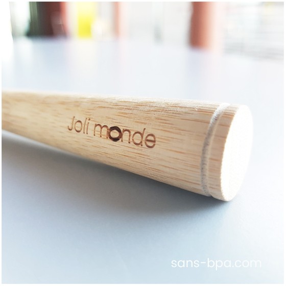 Brosse à dents bambou - CONICOLOR - Clear