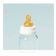 Lot de 2 biberons verre 120 ml