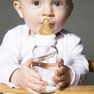 Lot de 2 biberons verre 120 ml