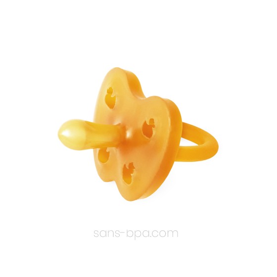 Tétine symétrique 3-36 mois caoutchouc - Canard