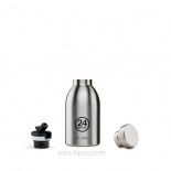 Gourde sport isotherme 330ml CLIMA - Inox