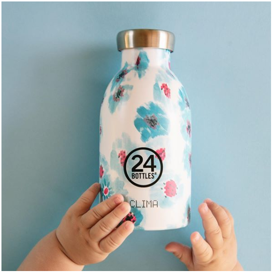 Gourde sport isotherme 330ml CLIMA - Inox