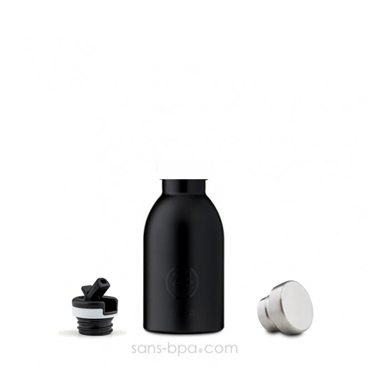 Gourde sport isotherme 330ml CLIMA - Inox