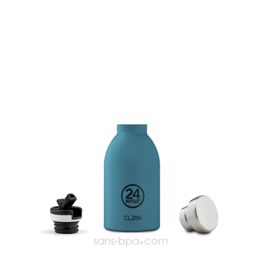 Gourde sport isotherme 330ml CLIMA - TUXEDO BLACK