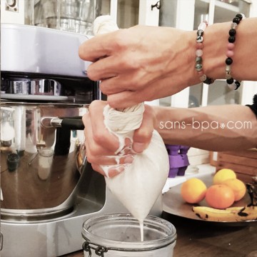 2 filtres à lait végétal coton bio 2