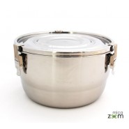 BOITE RONDE HERMETIQUE 20 cm ONYX