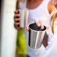 La p'tite timbale inox 180 ml