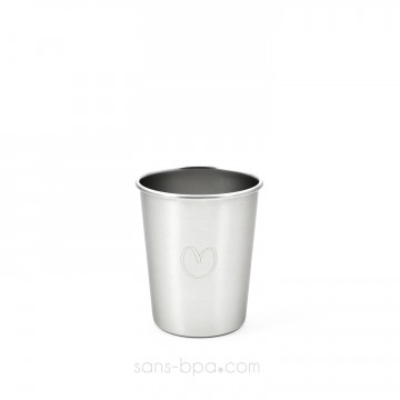 La p'tite timbale inox 180 ml - JOLI COEUR 2