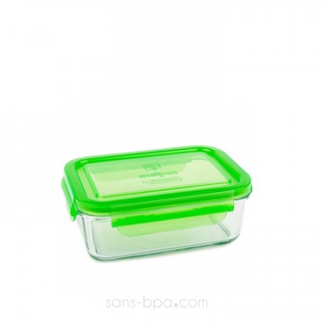 Contenant verre Lunch Tube 695 ml - Bleu