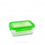 Contenant verre Lunch Tube 695 ml - Bleu