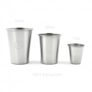 Lot 4 P'tites timbales inox 180 ml - JOLI COEUR