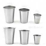 Lot 6 P'tites timbales inox 180 ml
