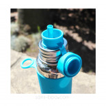 Bouchon paille façon sport silicone - PURA