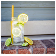 Lot 6 pailles silicones enfants - Jaune & vert