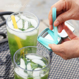 Paille nomade X-Long - silicone FROST