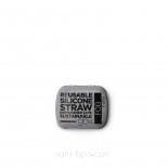 Paille nomade X-Long - silicone SEA