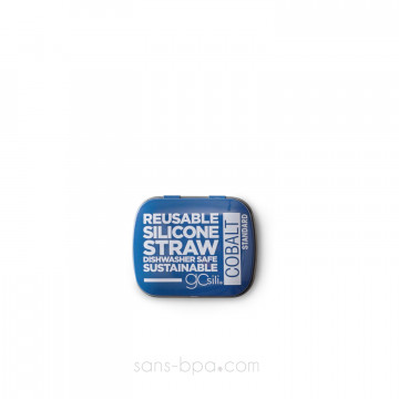 Paille nomade Standard - silicone MINT 2