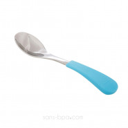 Lot 2 cuillères pour bébé inox & silicone