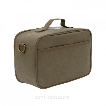 LunchBox XL isotherme OLIVE CHEVRON 2