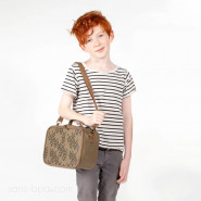 LunchBox XL isotherme OLIVE CHEVRON