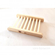 Porte savon bois de bambou