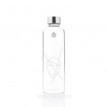 Gourde verre 750 ml - MISMATCH - Pink Breeze