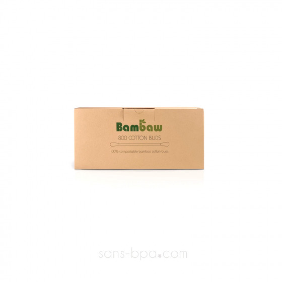 Cotons-tiges biodégradables bambou