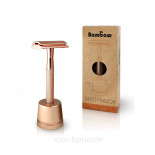 Rasoir de sécurité & son support inox