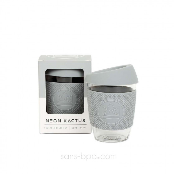 Tasse verre nomade 340ml - GREY