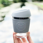 Tasse verre nomade 340ml - GREY