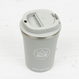 Tasse inox isolée 380 ml GREY
