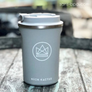 Tasse inox isolée 380 ml GREY