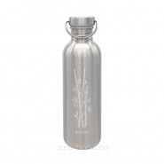 Gourde inox 1 litre SPORTY - BAMBOU