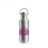 Gourde inox 500ml isotherme GROOVY - LOTUS VIOLET
