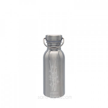 Gourde inox 500ml SPORTY - BAMBOU