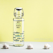 Gourde verre 600 ml JELLY FISH