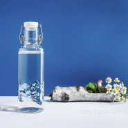 Gourde verre 600 ml ALPEN BLICK
