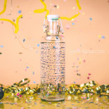 Gourde verre 1000 ml FLOWER OF LIFE