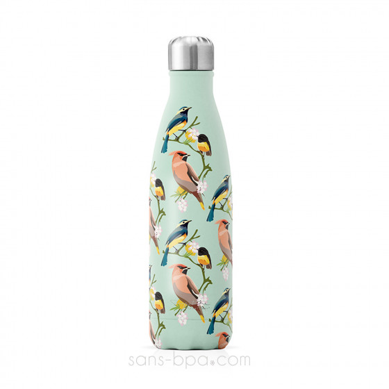 Bouteille isotherme inox 750 ml Label'Tour - PIVOINES