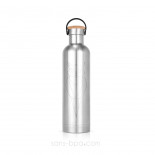 Bouteille isotherme inox 500 ml Label'Tour - ELEPHANT NOIR
