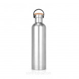 Bouteille isotherme inox 500 ml Label'Tour - ELEPHANT NOIR