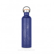 Bouteille isotherme inox 500 ml Label'Tour - HIBOU
